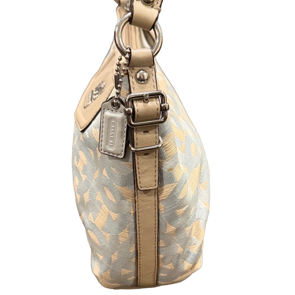 Coach Op Art Sufflette Small Hobo/Shoulder Bag (#45582)(with Hang Tag)(EUC) - Picture 6 of 17